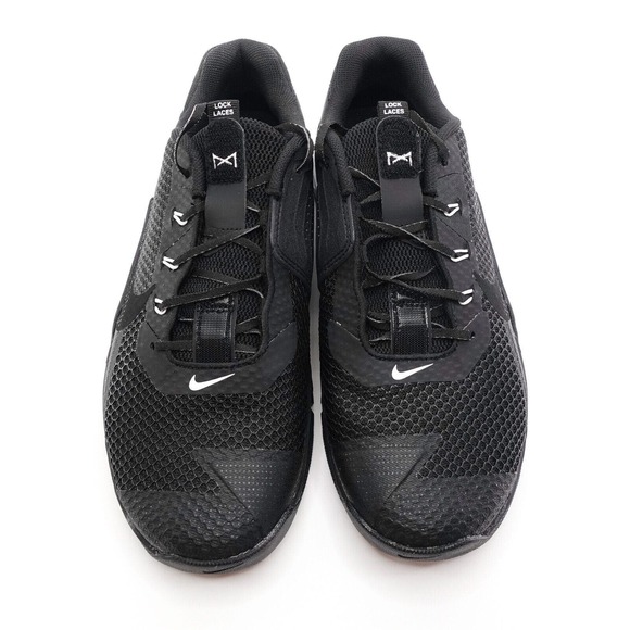 Nike Metcon 7 NBY Triple Black Silver Training Gym Shoes Mens Size 10 DJ7031 991 main image 11